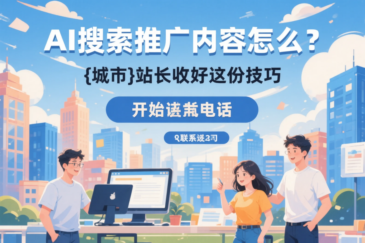 AI搜索推广内容怎么写？鹿邑站长收好这份技巧
